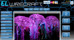 Desktop Screenshot of elwirecraft.co.uk